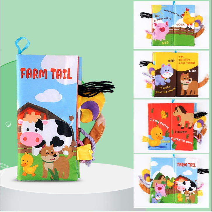 Educational Infant Toddler Clothbooks