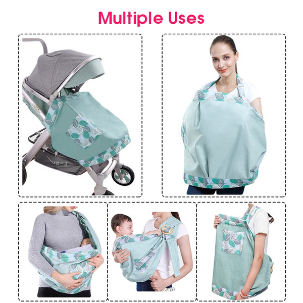 Multipurpose Newborn Baby Wrap Nursing Carrier