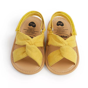 Infant Baby Girl Yellow Sandals