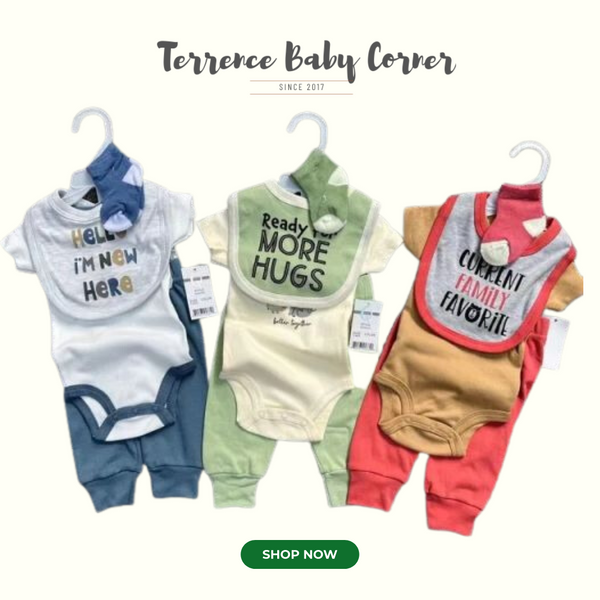 4piece Baby Boy Value Clothes Set