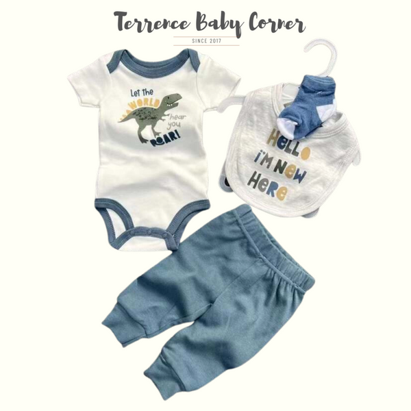 4piece Baby Boy Value Clothes Set