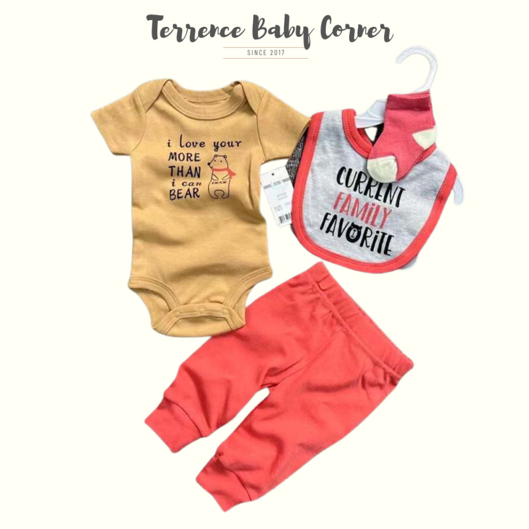 4piece Baby Boy Value Clothes Set