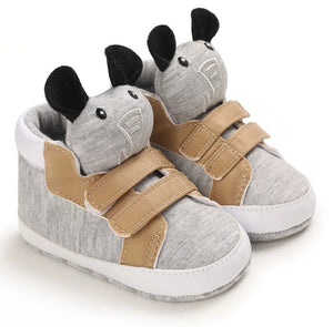 Gray Bunny Infant Baby Shoes