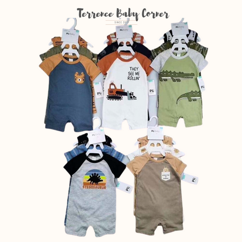 3pc Baby Toddler Rompers Jumpsuit Set