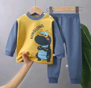 Toddler Kids Sleepwear Terno