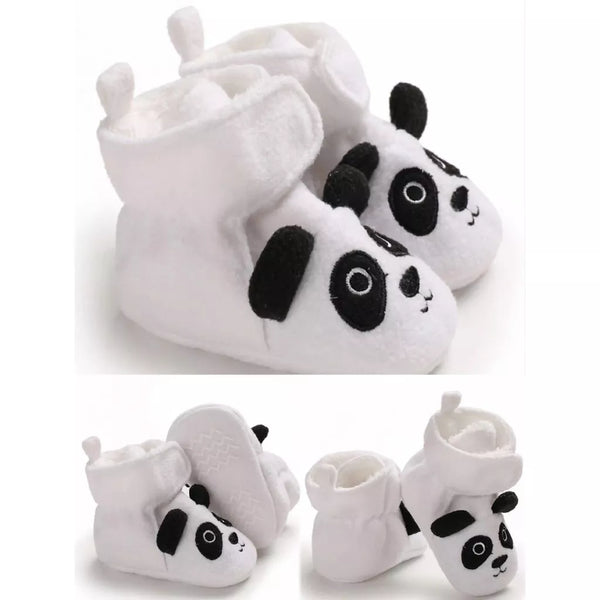 Baby Toddler Animals Soft Furry Shoes