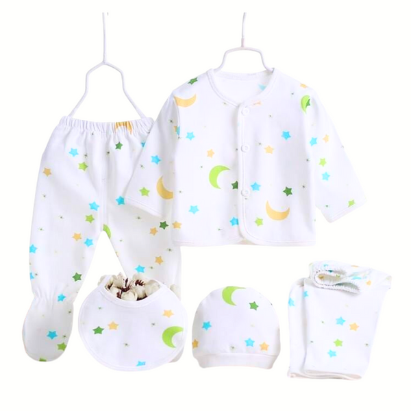 5pc Newborn Baby Clothes Set