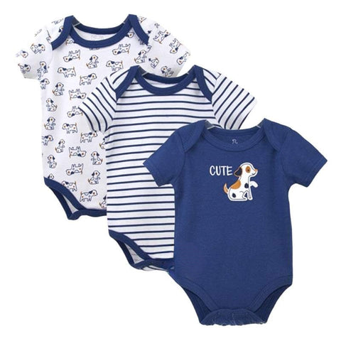 Cutie Dog 3piece Bodysuit Set