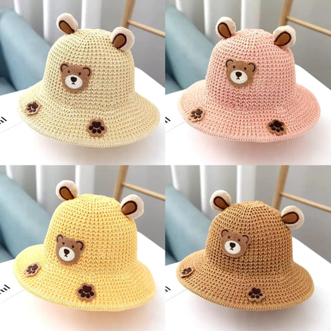 Toddler Kids Bear Bucket Hat