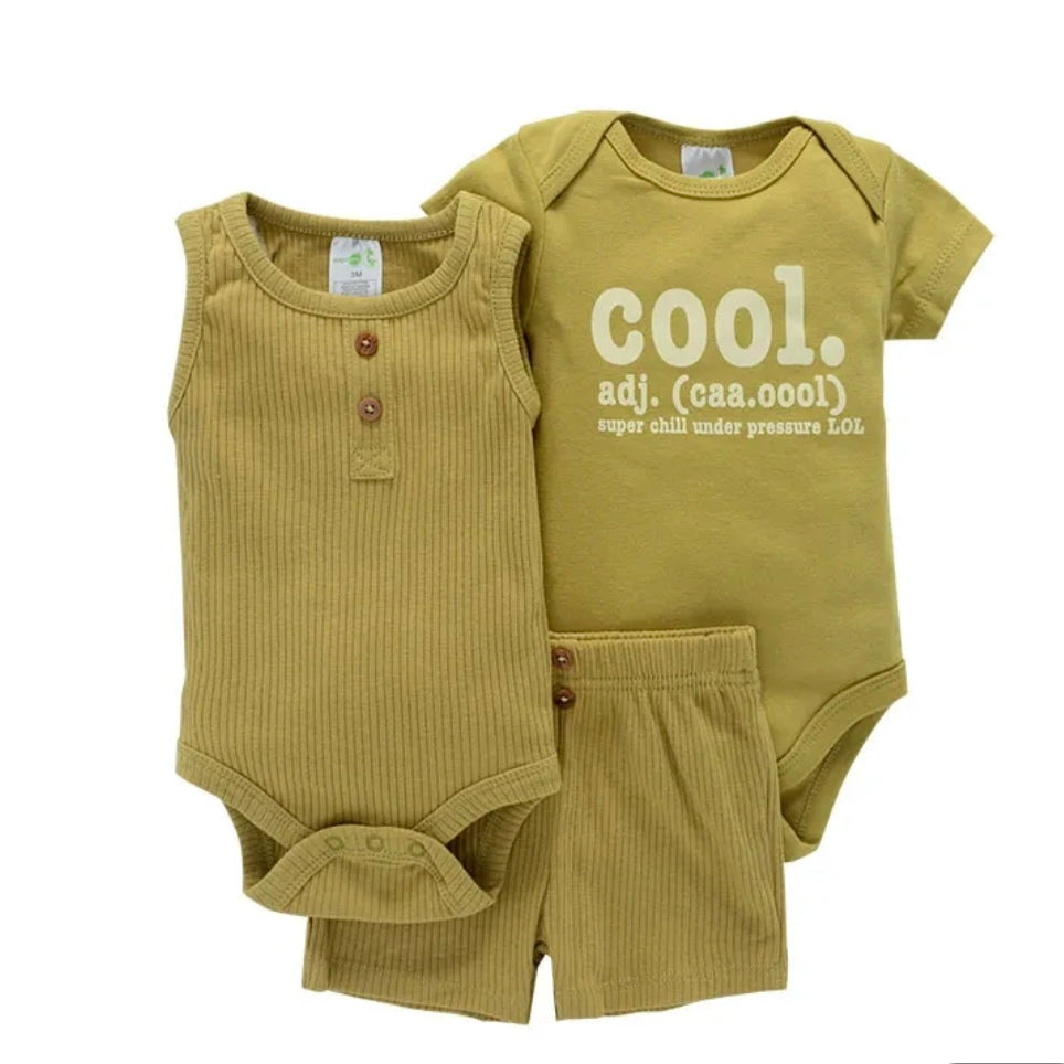 3in1 Cool Green Infant Value Set