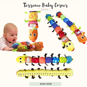 Infant Toddler Musical Educational Inchworm Toy