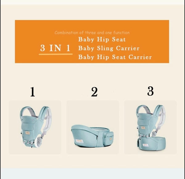 3-way Baby Hipseat Carrier