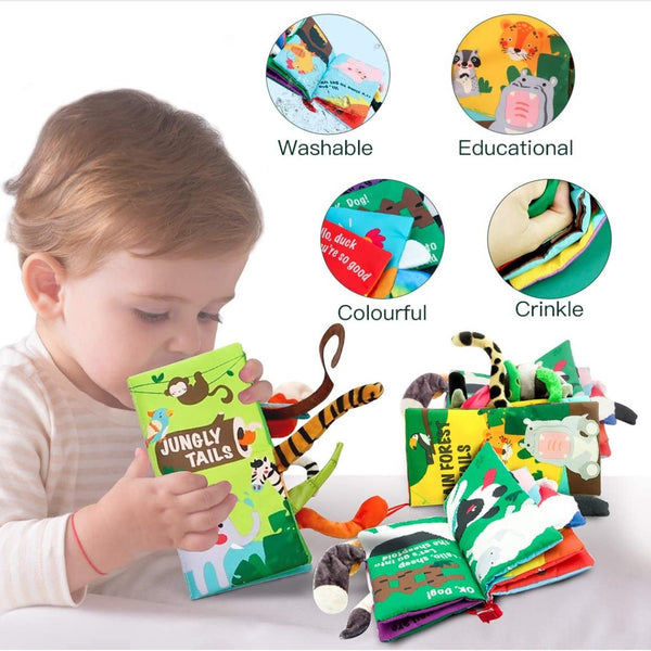 Educational Infant Toddler Clothbooks