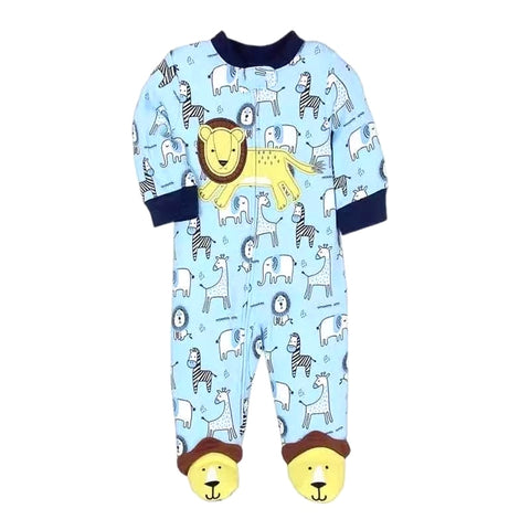 Blue Lion Zipper Frogsuit