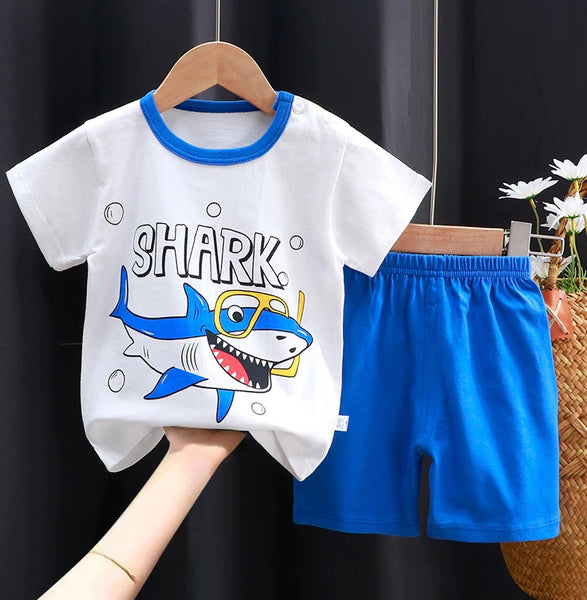 Toddler Kids Tshirt Short Terno