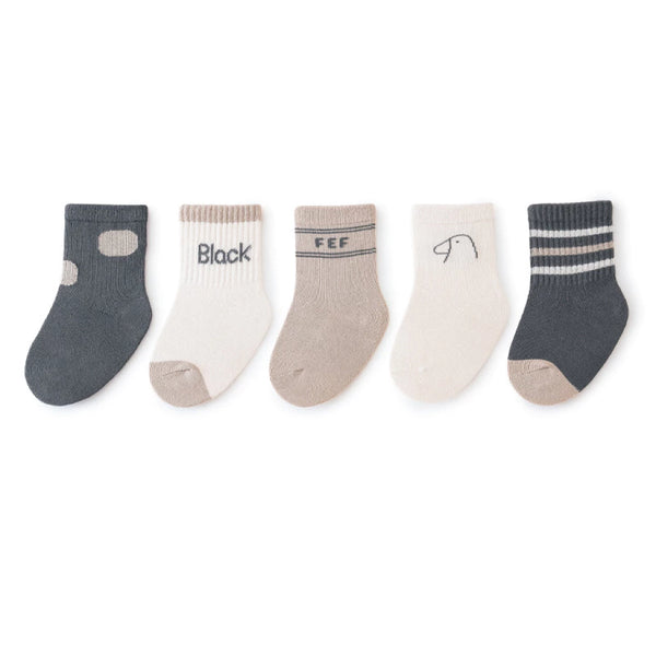 5-pairs Infant Toddler Socks