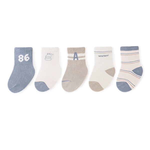 5-pairs Infant Toddler Socks