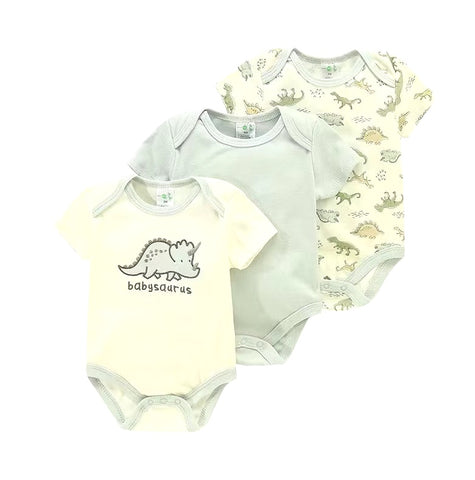 Babysaurus 3pc Infant Bodysuit Clothes Set