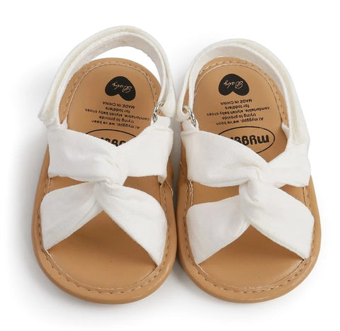 Infant Girl White Sandals