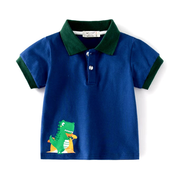 Toddler Kids Dino Polo Shirt