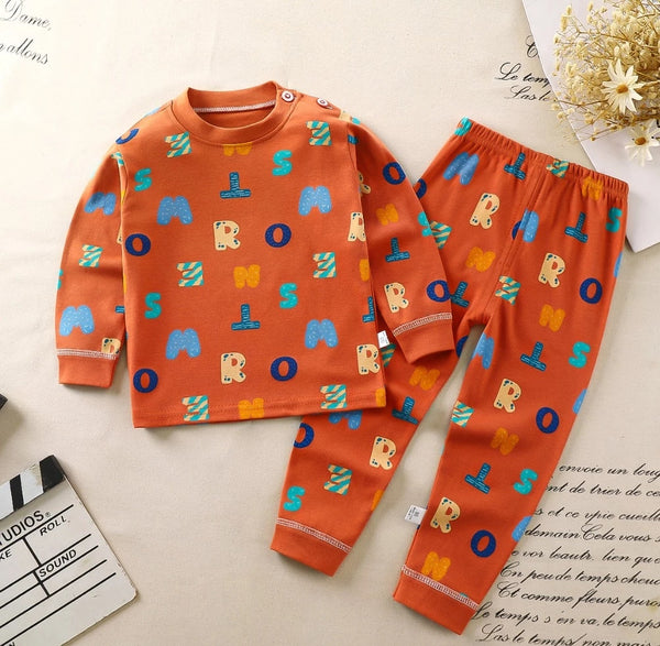 Toddler Kids Girl Longsleeve Sleepwear Set