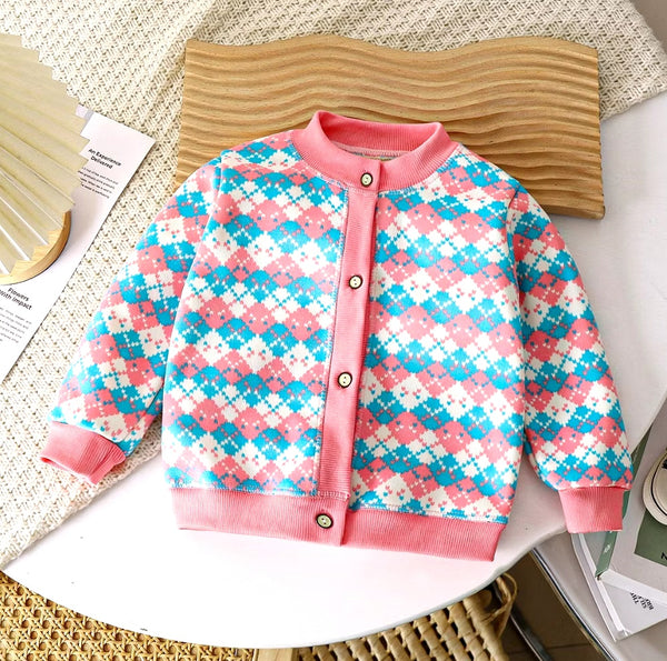 Toddler Kids Cardigan Cotton Jacket