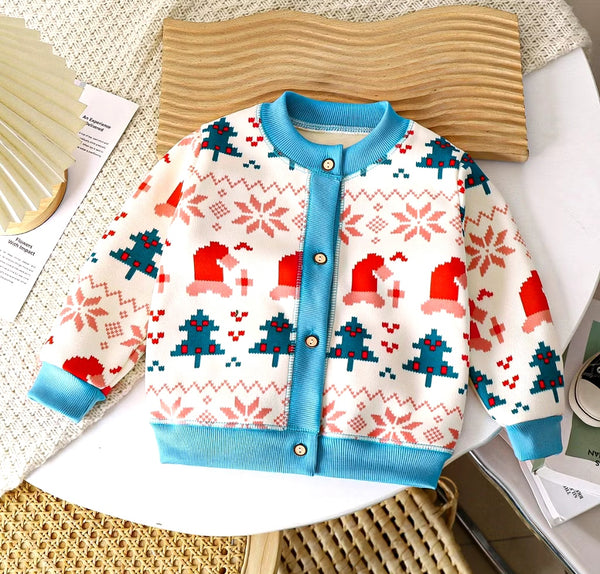 Toddler Kids Cardigan Cotton Jacket