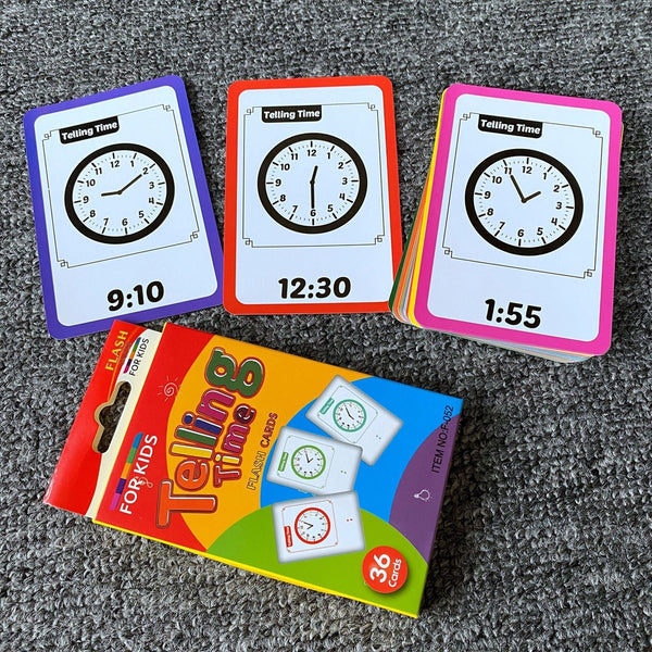 36pcs Educational Flash Cards Learning Set