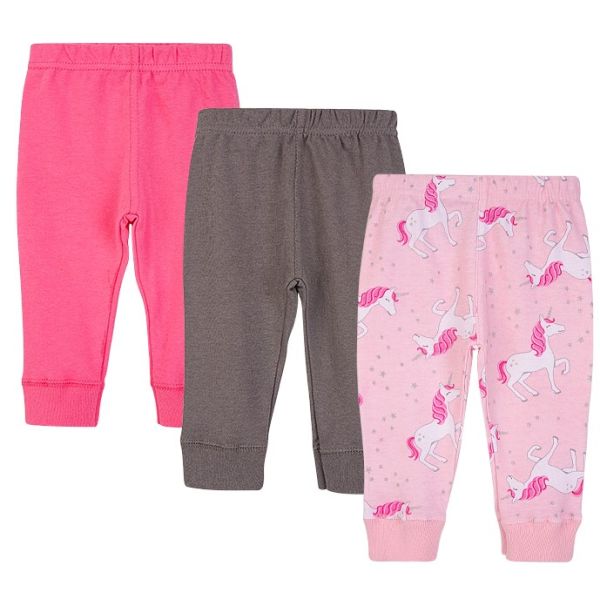 3pc Unicorn Baby Pants Set