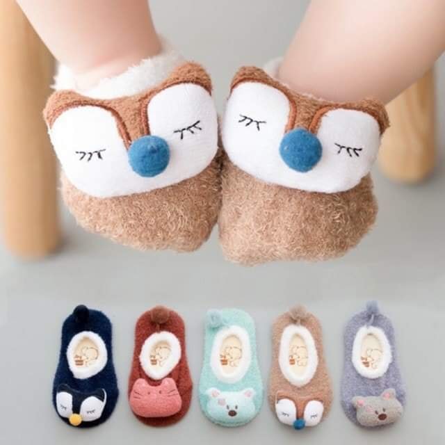 ANTI SKID 3D BABY SOCKS