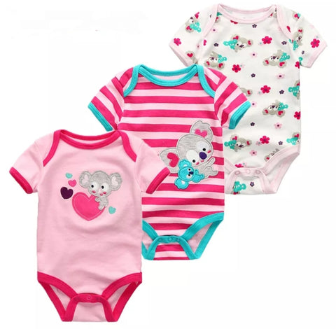 3pc Baby Koala Bodysuit Set