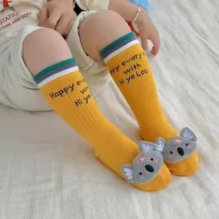 Baby 3D Anti Slip High Socks