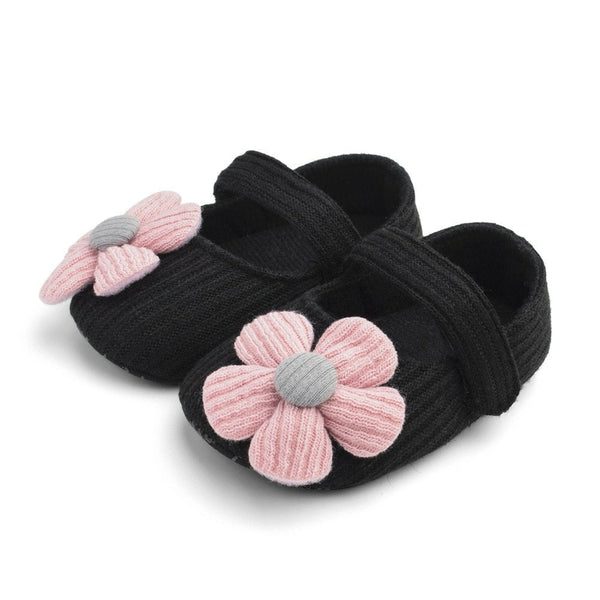 Flower Baby Girl Softsole Shoes