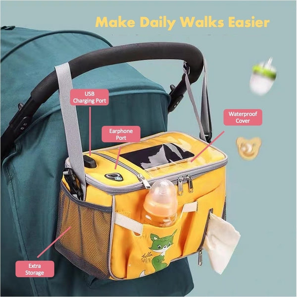 Stroller Travel Diaper Hanging Bag