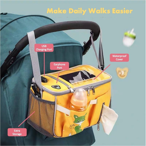 Stroller Travel Diaper Hanging Bag