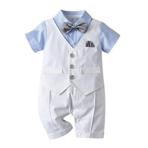 Infant Formal Occasional White-blue Suit