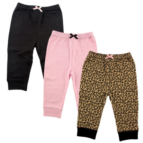 3pc Leopard Luvable Friends Pants Set