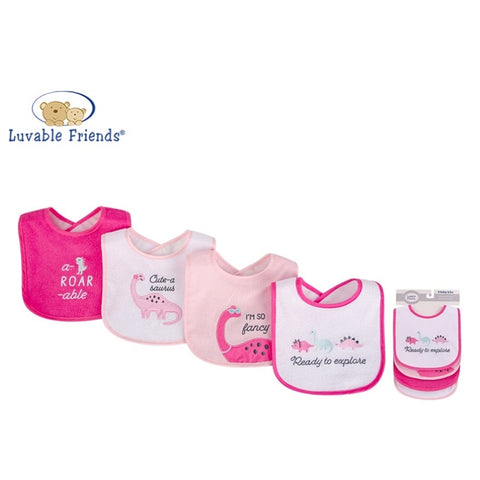 4pc Baby Bib Ready to Explore