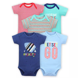 5pc Rockets Bodysuit Set